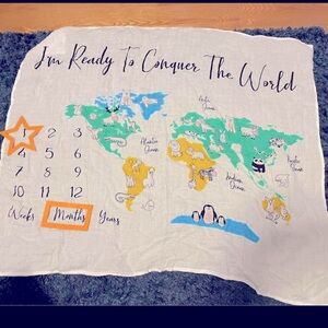 Milestone baby blanket 👶